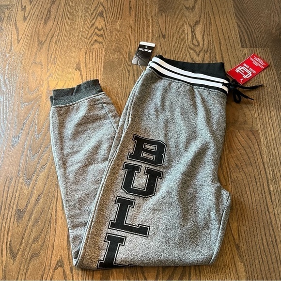Ultra Game NBA Chicago Bulls logo soft fleece sweat pants joggers size large - Picture 7 of 7